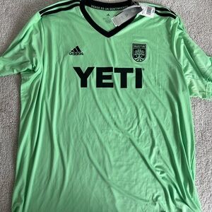adidas Mint Green Soccer Jersey
